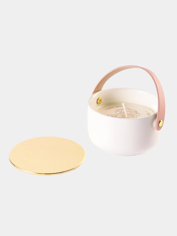 Свеча с крышкой CNDL 5 PINK