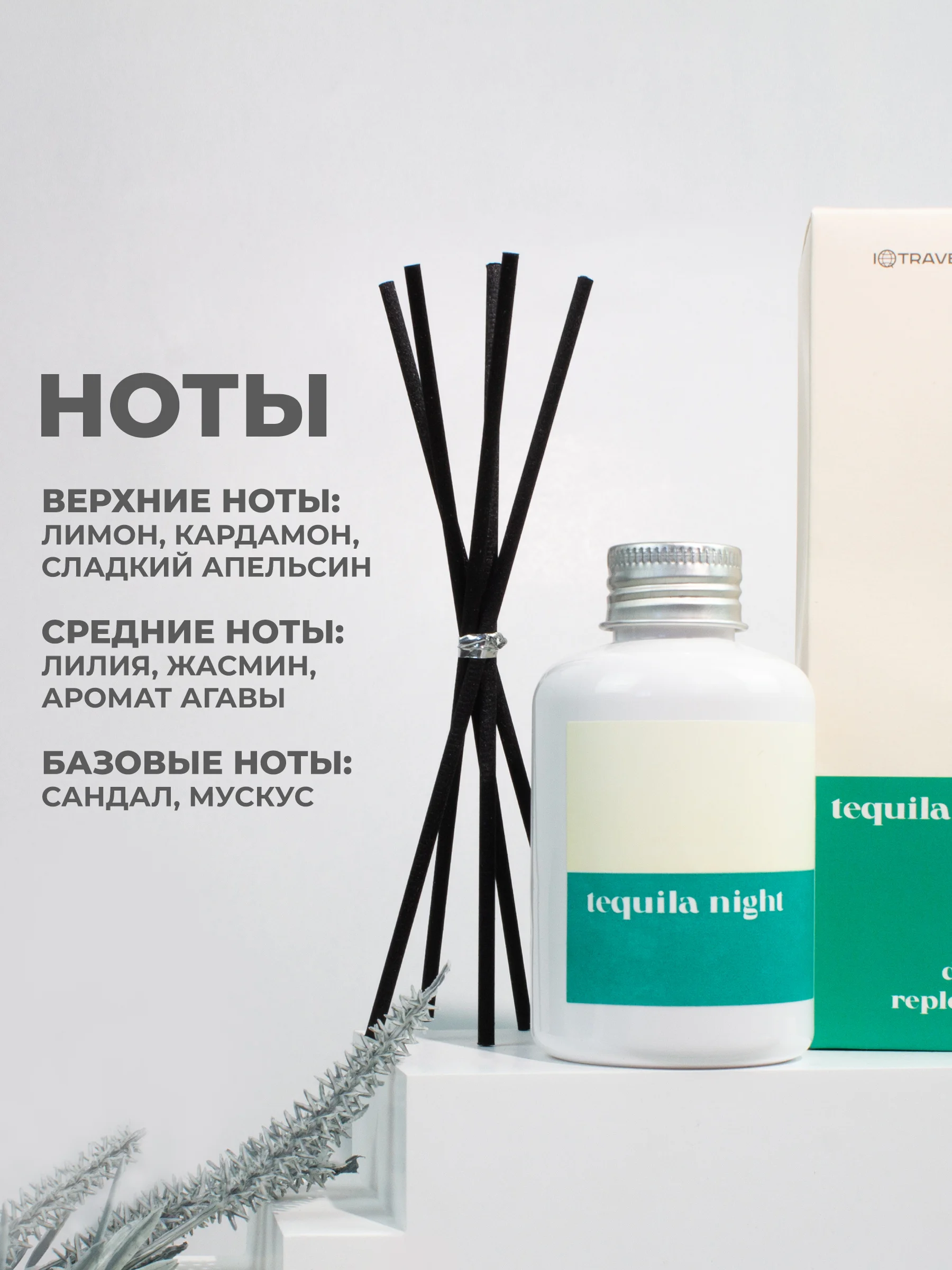Белый ароматический диффузор для дома, наполнитель, 100 мл, 5 палочек из фиброволокна