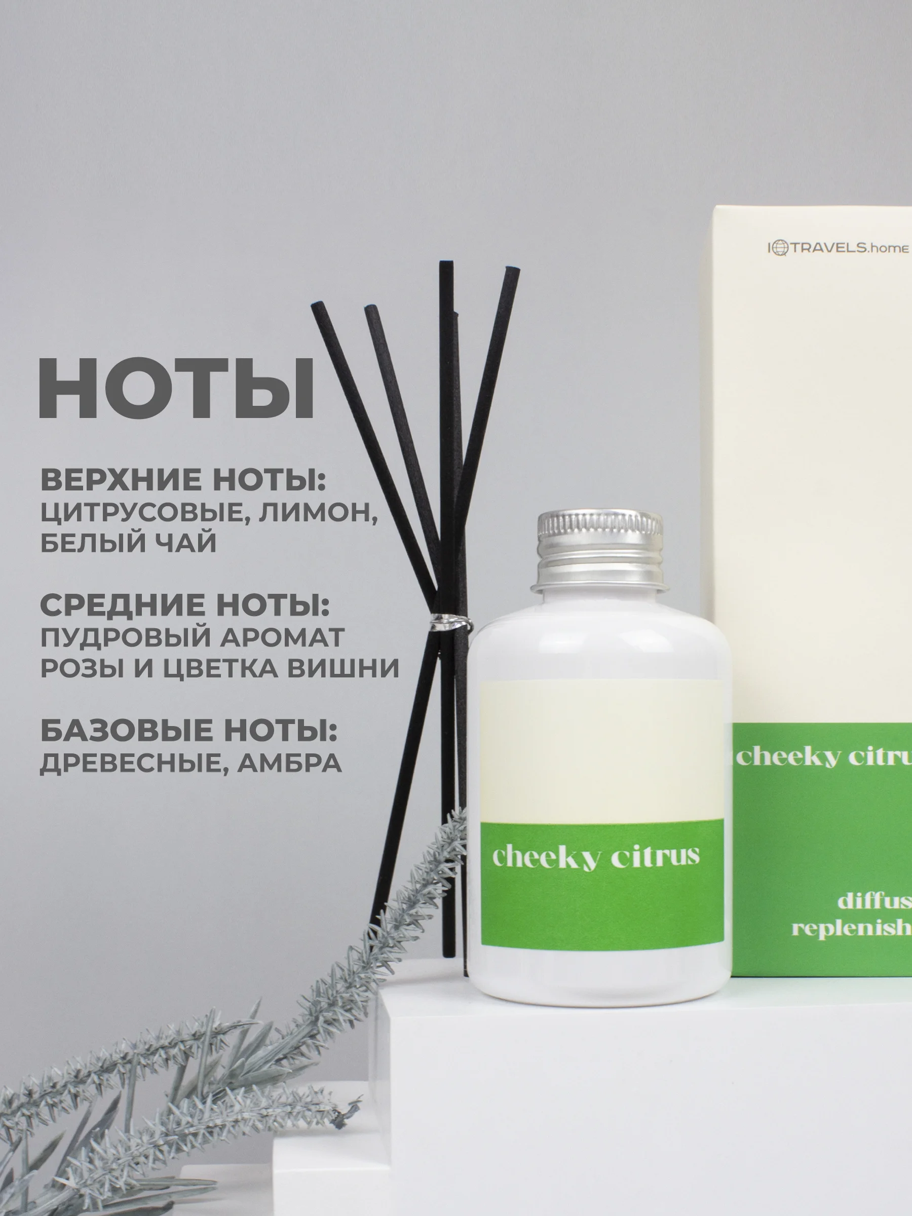 Белый ароматический диффузор для дома, наполнитель, 100 мл, 5 палочек из фиброволокна