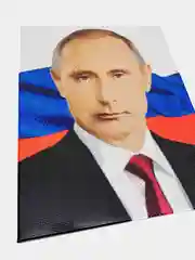 Алмазная мозаика 40х50 см на подрамнике "Владимир Путин"