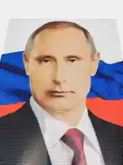 Алмазная мозаика 40х50 см на подрамнике "Владимир Путин"