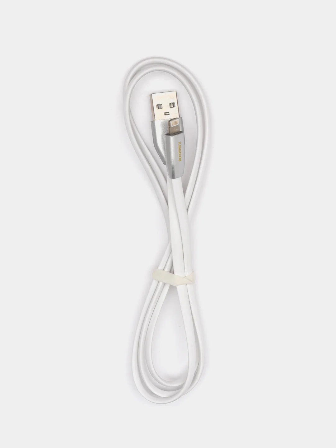 USB кабель Pro Legend плоский Iphone 5, 6s, 8 pin, 1м,  белый