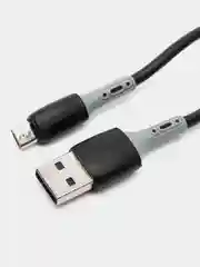 Кабель USB 2.0 A вилка <--> Micro USB вилка, 1.5 м. черный