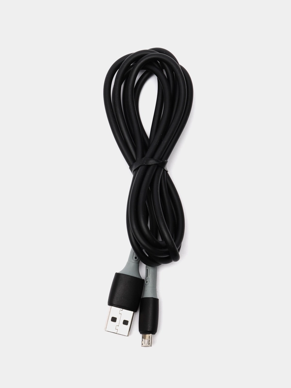 Кабель USB 2.0 A вилка <--> Micro USB вилка, 1.5 м. черный