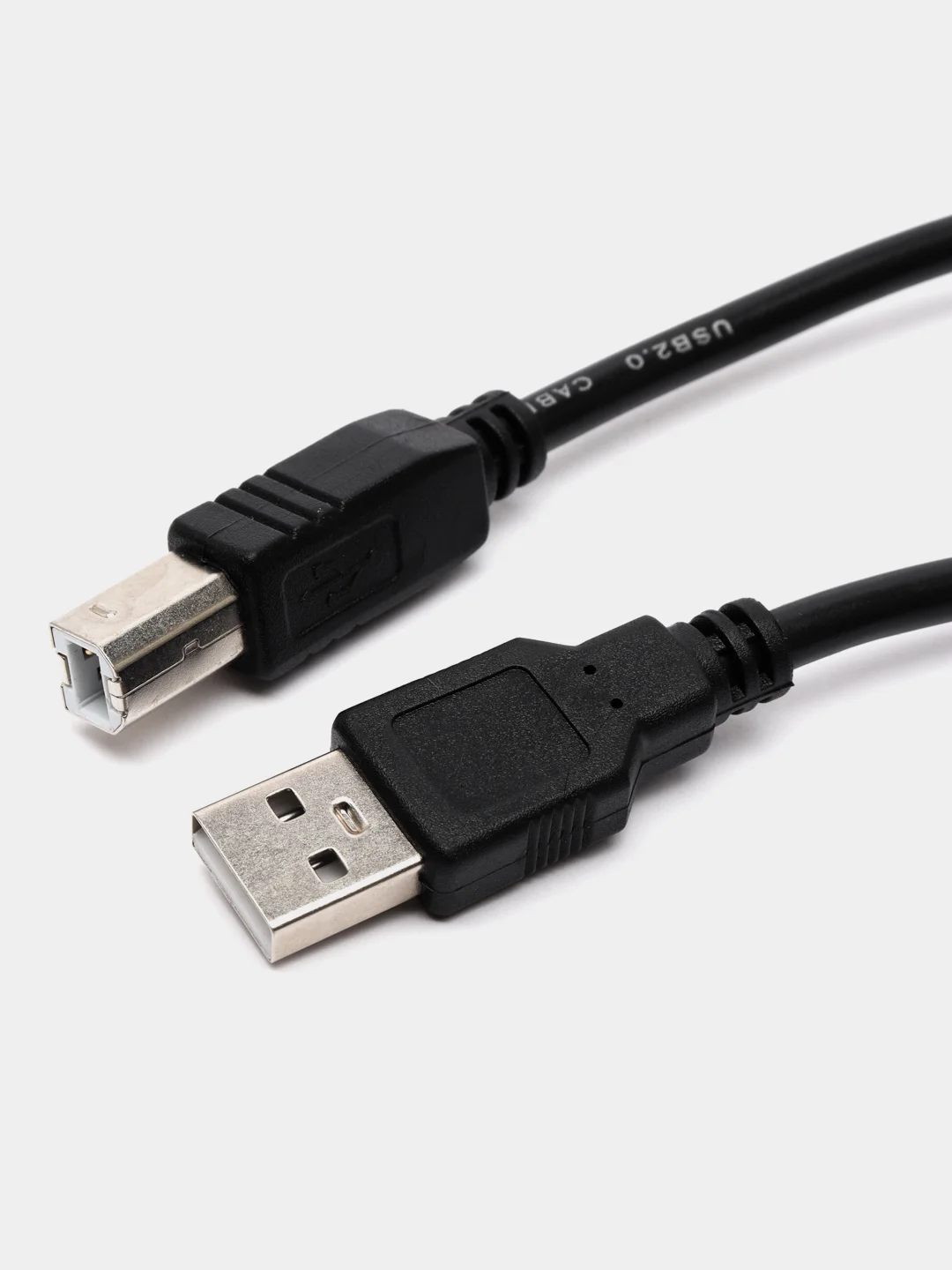Кабель USB 2.0 A вилка <--> USB B вилка, 3 м. черный
