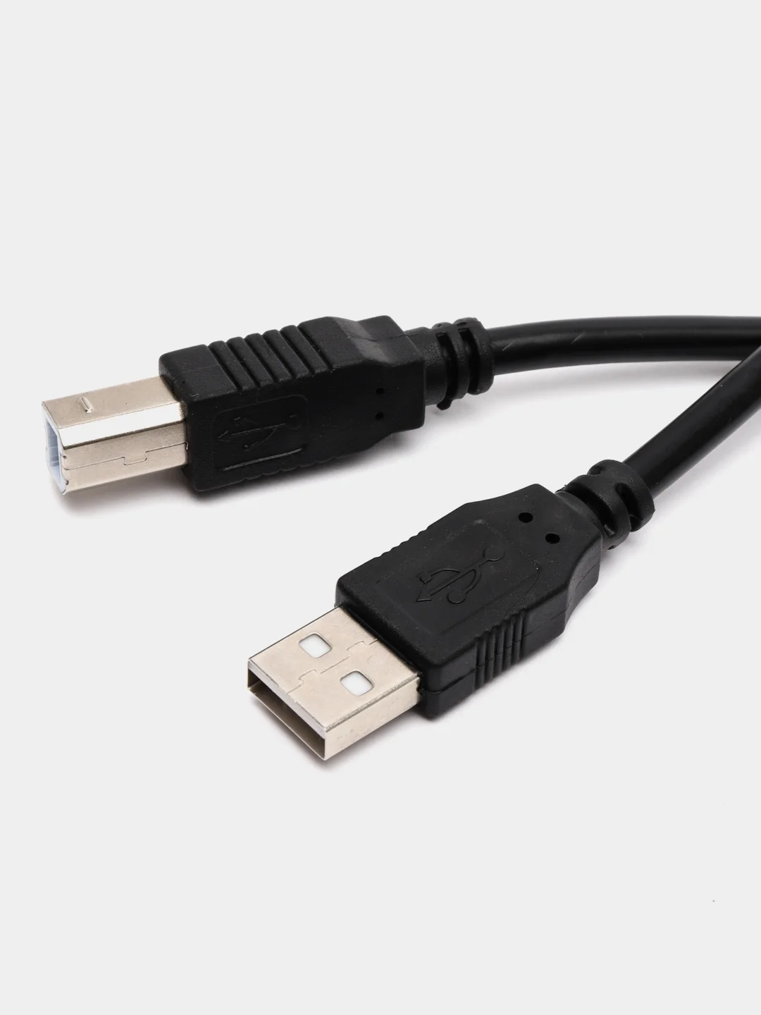 Кабель USB 2.0 A вилка <--> USB B вилка, 1.5 м. черный