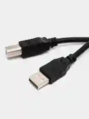 Кабель USB 2.0 A вилка <--> USB B вилка, 1.5 м. черный