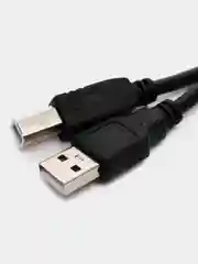 Кабель USB 2.0 A вилка <--> USB B вилка, 5 м. черный
