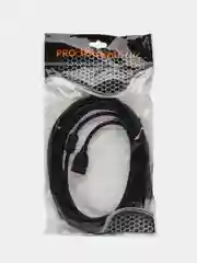 Кабель USB 2.0 А вилка <--> USB А розетка, удлинитель 5 м. черный