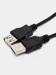 Кабель USB 2.0 А вилка <--> USB А розетка, удлинитель 3 м. черный