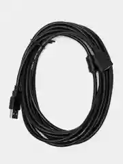 Кабель USB 2.0 А вилка <--> USB А розетка, удлинитель 5 м. черный