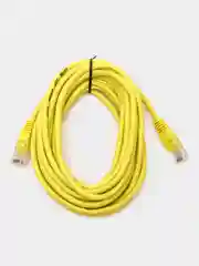 Патчкорд UTP кат.5E RJ-45 вилка <--> RJ-45 вилка, желтый, 5 м.