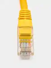 Патчкорд UTP кат.5E RJ-45 вилка <--> RJ-45 вилка, желтый, 1.5 м.