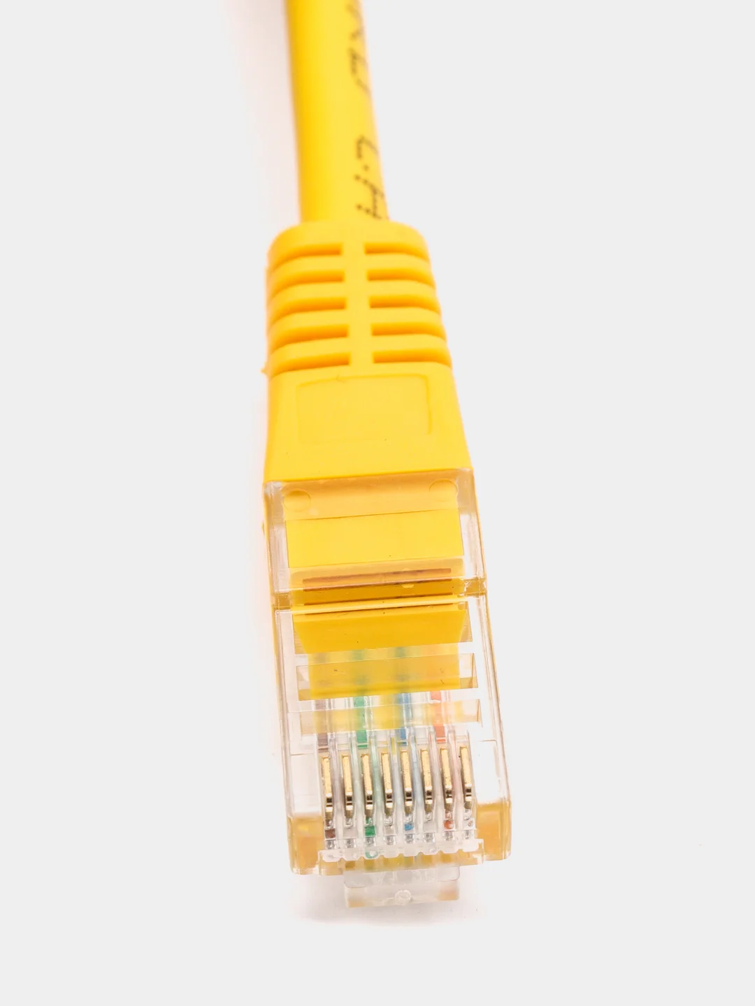 Патчкорд UTP кат.5E RJ-45 вилка <--> RJ-45 вилка, желтый, 2 м.