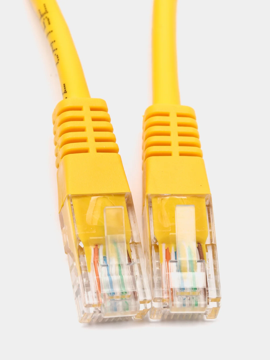 Патчкорд UTP кат.5E RJ-45 вилка <--> RJ-45 вилка, желтый, 2 м.