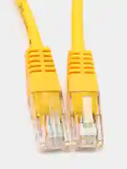 Патчкорд UTP кат.5E RJ-45 вилка <--> RJ-45 вилка, желтый, 2 м.