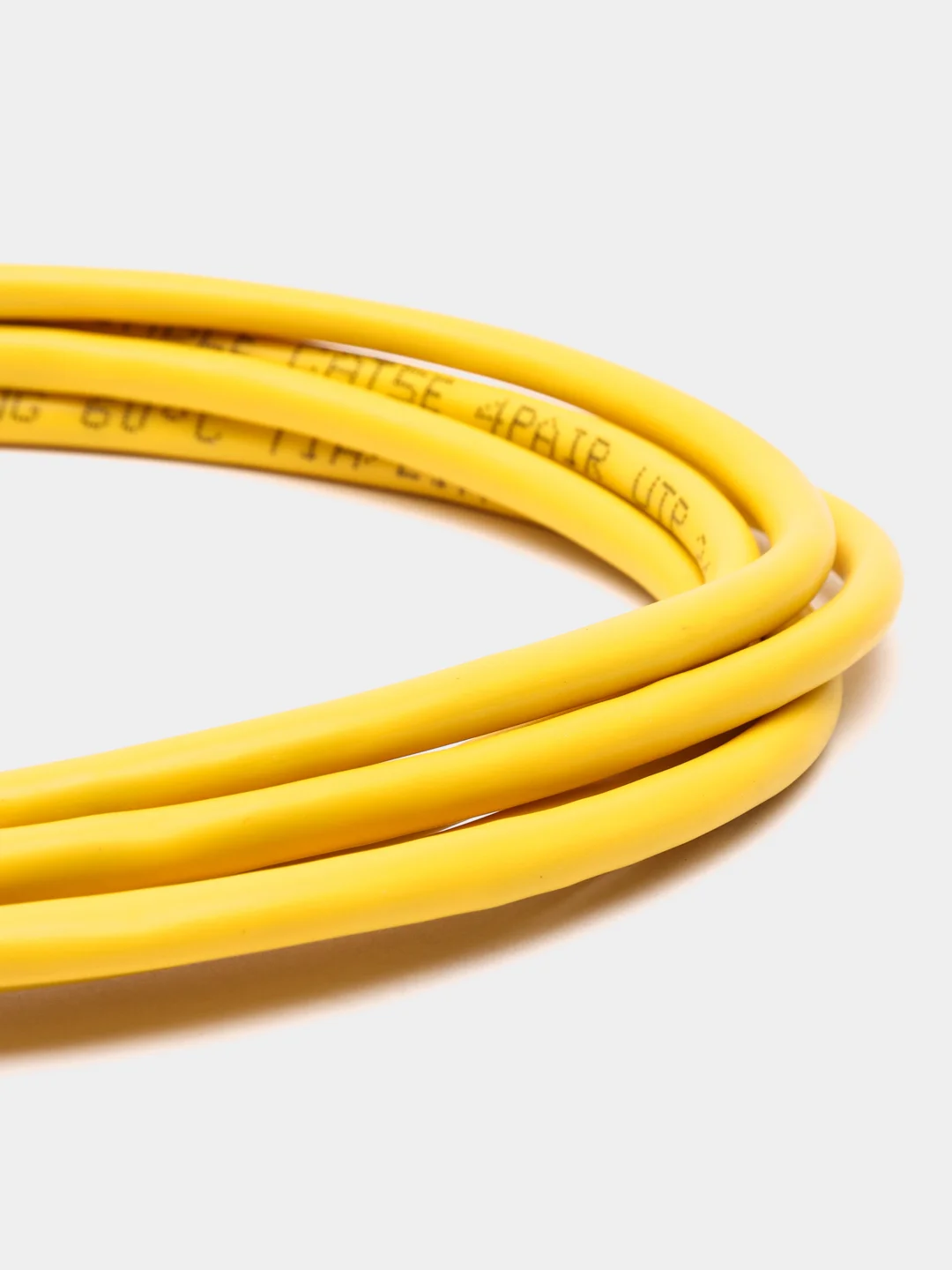 Патчкорд UTP кат.5E RJ-45 вилка <--> RJ-45 вилка, желтый, 2 м.