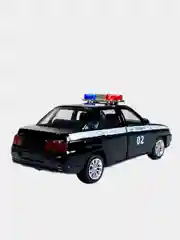 Хром ваз-2110, Лада Приора, 12см/музыкальная/со светом/открываются передние двери/металлическая