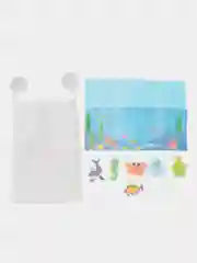 Набор игрушек для ванны из EVA, фигурки для купания, стикеры в ванную, игрушки для купания