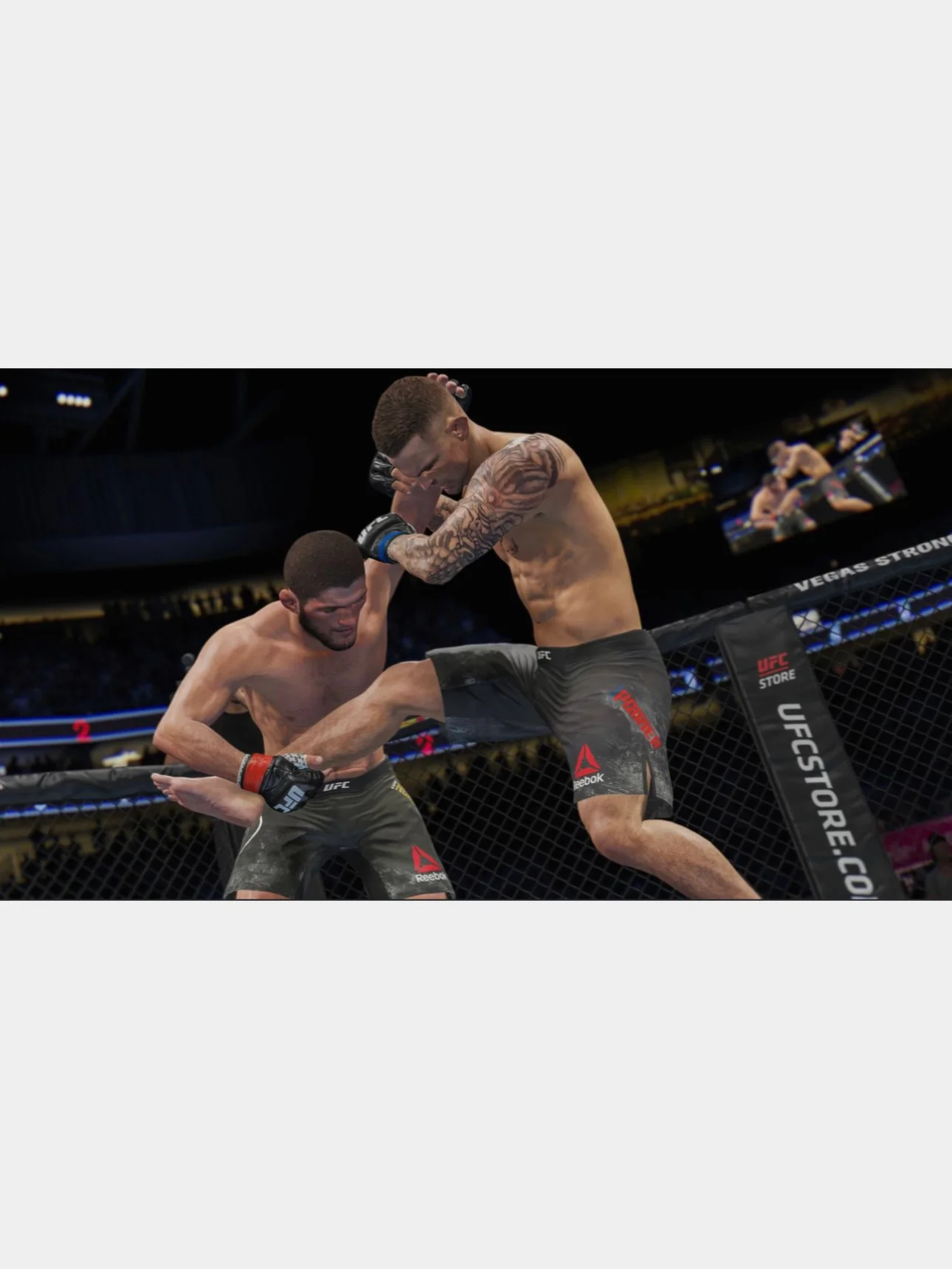 Игра UFC 4 PS4, диск на PS4, диск на PS5, игры на PS4, Русские субтитры / Интерфейс