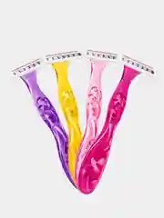 Бритва женская одноразовая 3 лезвия BIC Miss Soleil Colour Collection уп. 4 шт