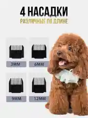 Машинка для стрижки собак и кошек, набор бритва триммер для ухода за шерстью животных