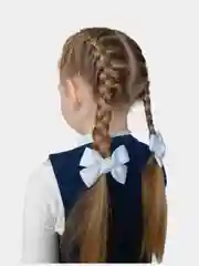 Белые банты/Бантики для волос /Мини бантики/ Бантики на хвостики /Резинки/Бантики для сада