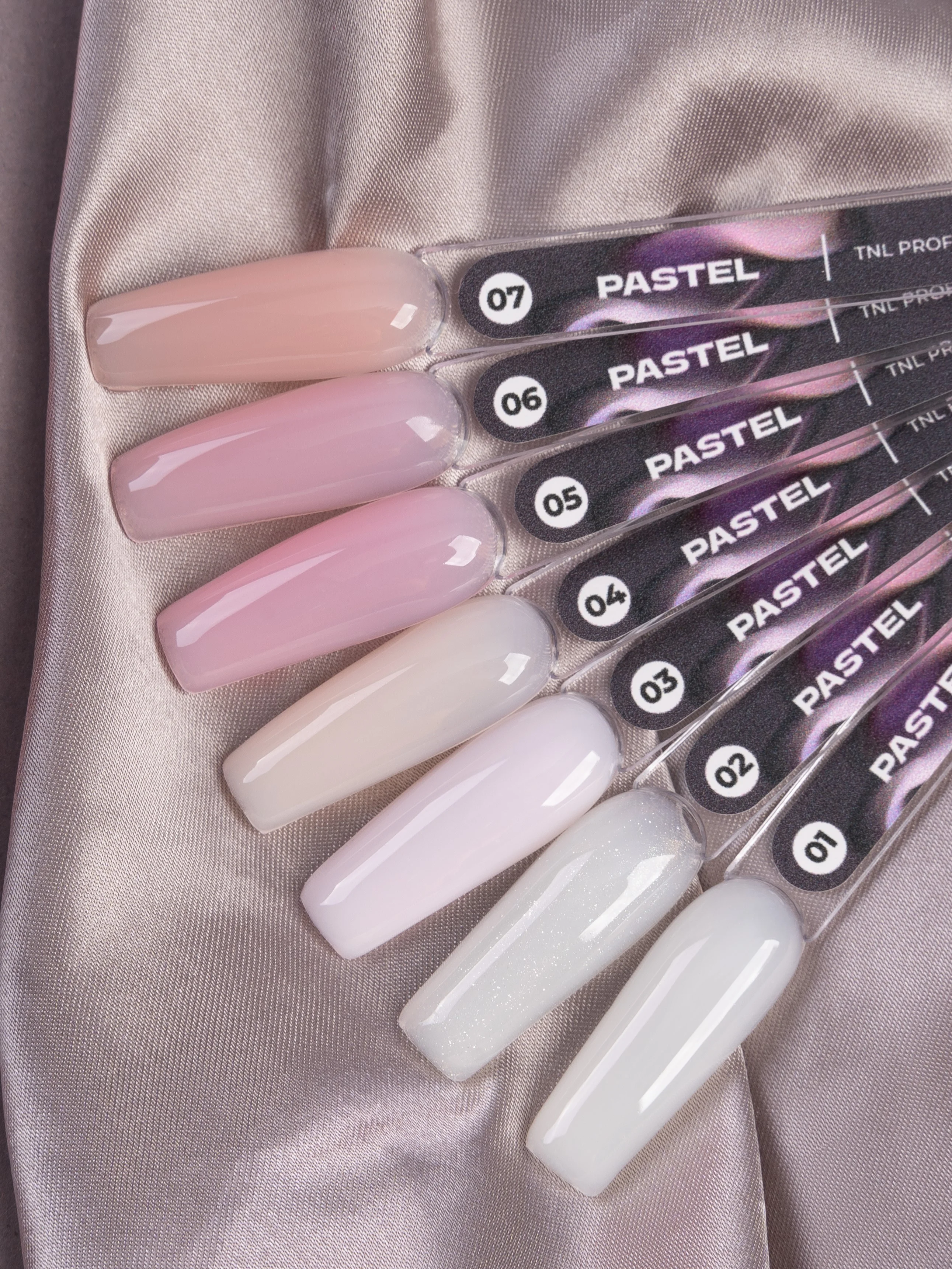 Жесткий гель для наращивания PASTEL TNL Professional