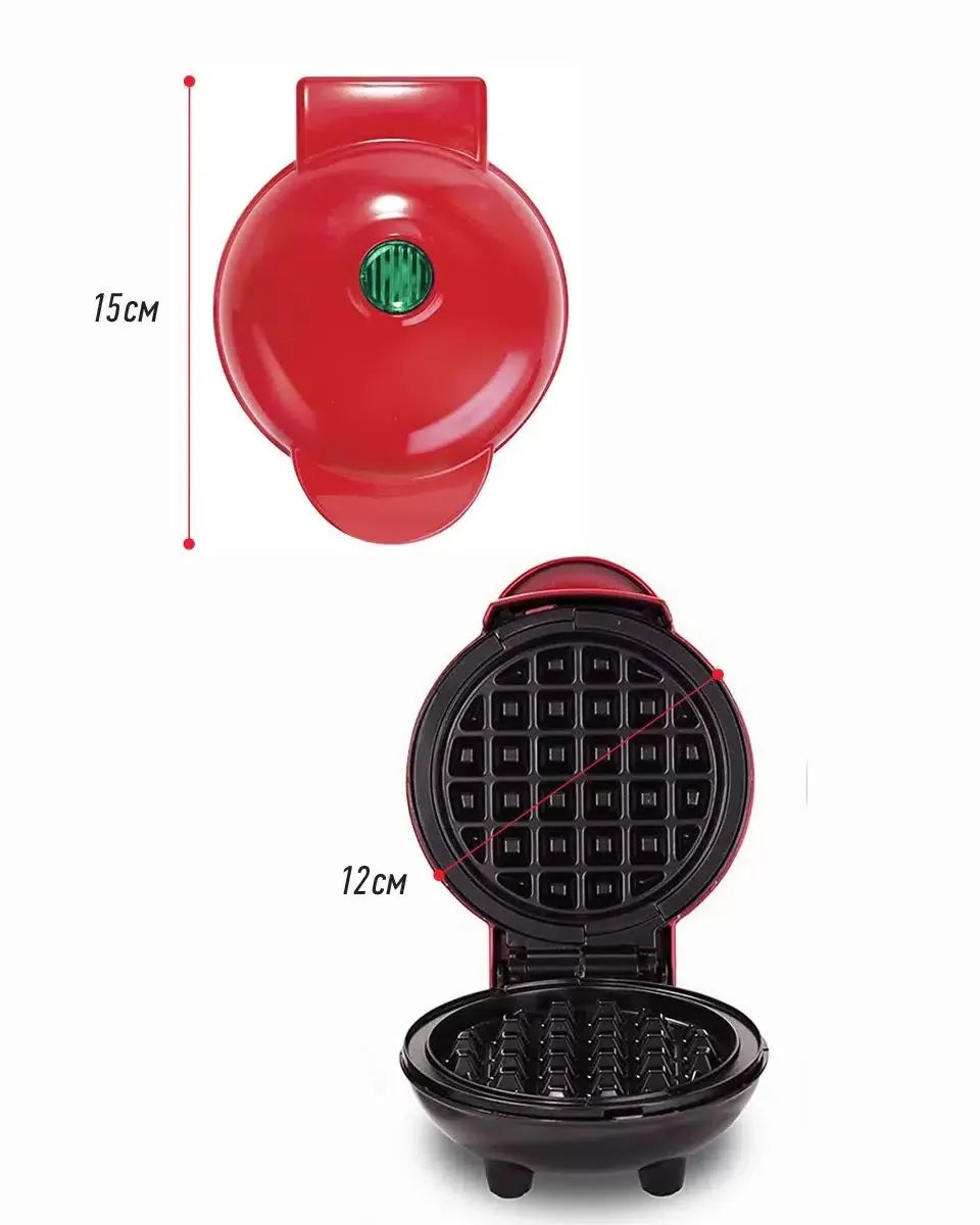 Мини-вафельница электрическая. Мини вафельница, электрическая MINI WAFFLE