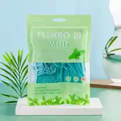 Фиолетовый зубная нить и зубочистка, флоссер со вкусом мяты, черники и классик по 100, 200, 300 штук