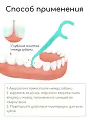 Фиолетовый зубная нить и зубочистка, флоссер со вкусом мяты, черники и классик по 100, 200, 300 штук