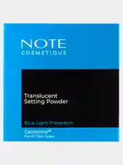 Прозрачный прозрачная пудра для фиксации NOTE Cosmetique translucent setting powder
