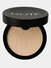 Светло-бежевый компактная пудра NOTE Cosmetique luminous silk compact powder с эффектом сияния
