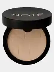 Бежевый компактная пудра NOTE Cosmetique luminous silk compact powder с эффектом сияния