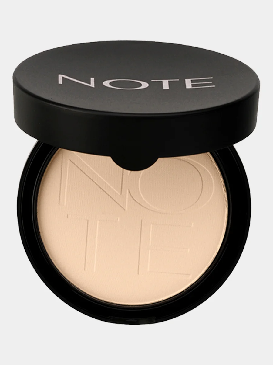 Слоновая кость компактная пудра NOTE Cosmetique luminous silk compact powder с эффектом сияния