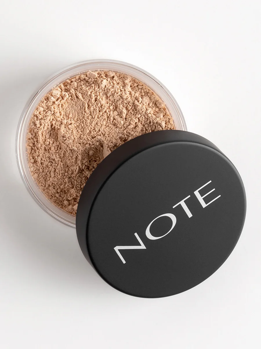 Бежевый пудра рассыпчатая NOTE Cosmetique loose powder