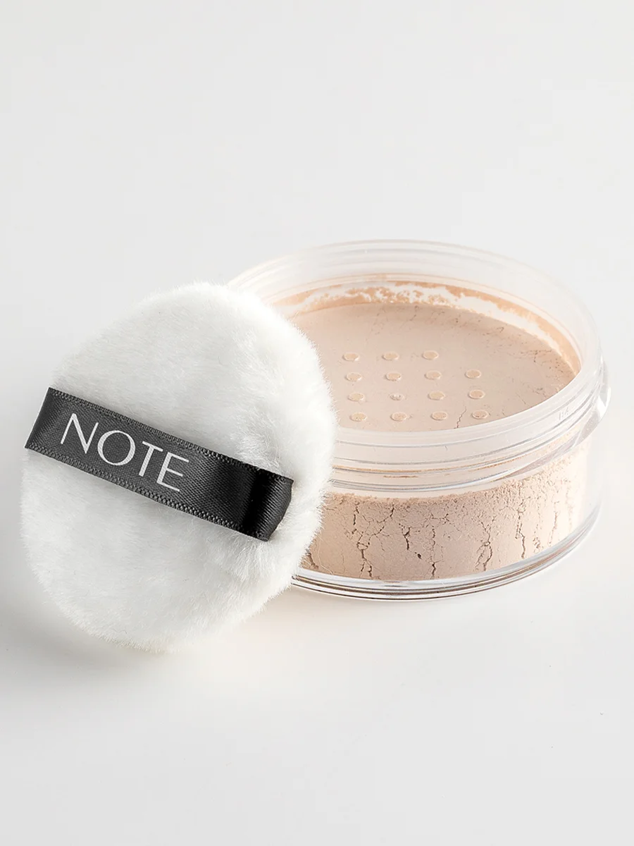 Бежевый пудра рассыпчатая NOTE Cosmetique loose powder