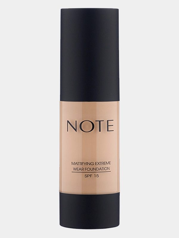 Тональная основа NOTE Cosmetique mattifying extreme wear стойкая с матирующим эффектом