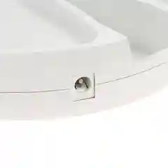 Зеркало Luazon KZ-09, подсветка, настольное, 30 х 16 х 16 см, увеличение х 10, USB, белое
