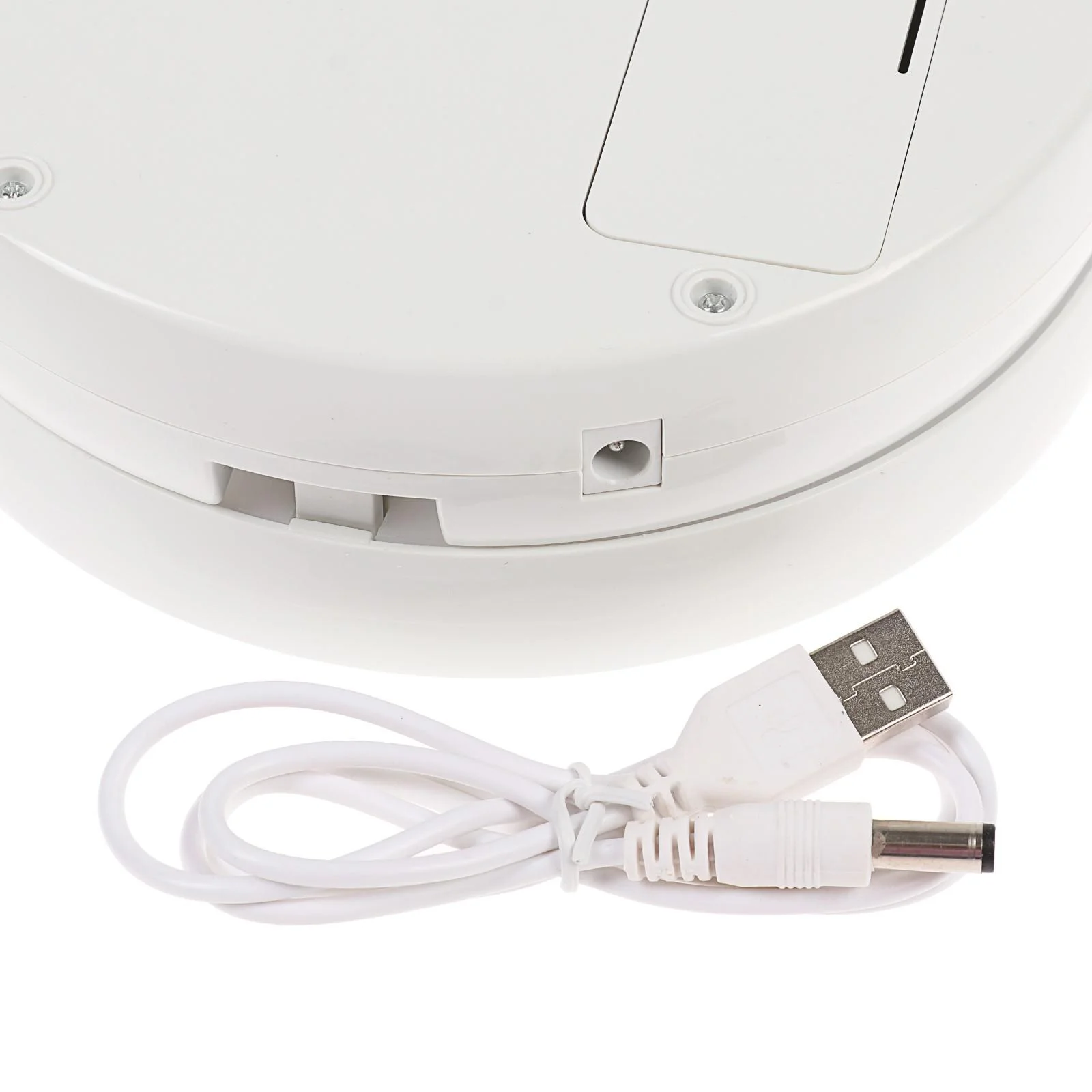 Зеркало Luazon KZ-09, подсветка, настольное, 30 х 16 х 16 см, увеличение х 10, USB, белое