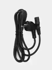 Черный кабель питания Filum FL-PC-SH90/C13-C-1.8-BK ПВС-АП 3x0.75 CEE 7/7(Schuko) угловая - C13,