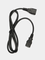 Кабель питания Filum FL-PC-C13/C14-C1-1.5-BK ПВС-АП 3x1.0 С13 - C14