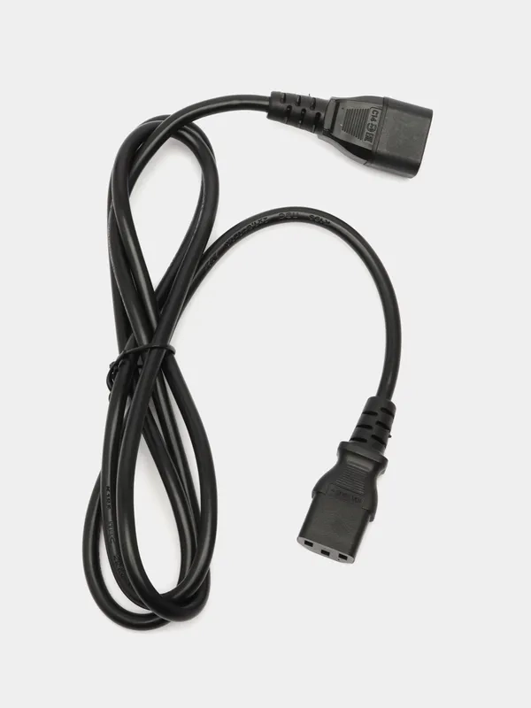 Кабель питания Filum FL-PC-C13/C14-C1-1.5-BK ПВС-АП 3x1.0 С13 - C14