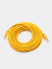 Желтый кабель патч-корд U/UTP 5e кат. 10м Filum FL-U5-C-10M-Y 26AWG(7x0.16 мм)