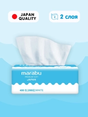 Салфетки бумажные 200 шт Marabu, мягкая упаковка