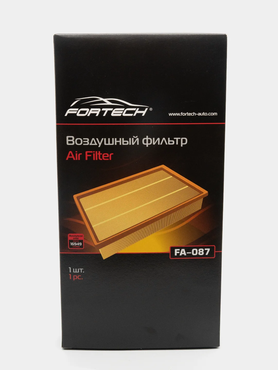 Воздушный фильтр Fortech FA-087 на Skoda Fabia,Octavia A5,VW Golf V, Polo,Polo седан