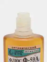 Флюс для алюминия Ф-59а флакон 30 мл. пластик без капельницы