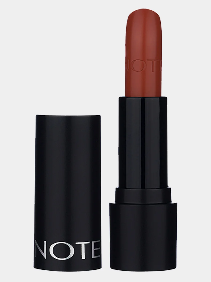Марсала помада для губ кремовая NOTE Cosmetique deep impact lipstick