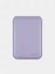 Лавандовый картхолдер MagSafe для iPhone, uBear Shell, чехол магнитный, для карт, кожаный