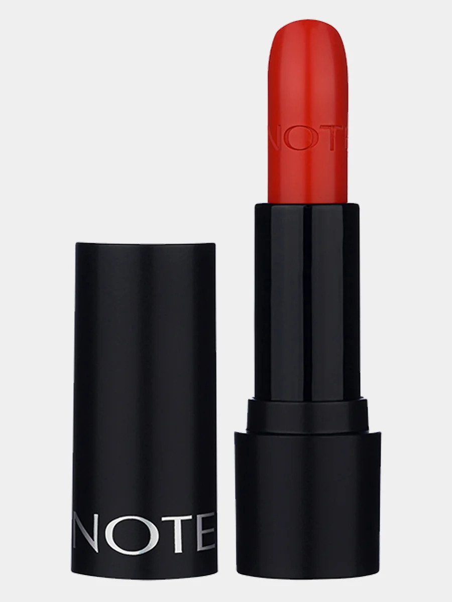 Алый помада для губ кремовая NOTE Cosmetique deep impact lipstick